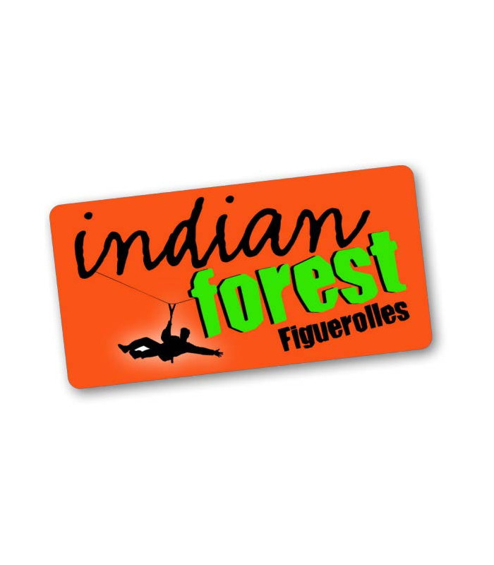 E-billet 1 Parcours Junior de 7 à 11 ans INDIAN FOREST FIGUEROLLES
