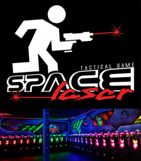 E-Billet 1 partie de laser de 20 minutes SPACE LASER RENNES-  LEVEL 3