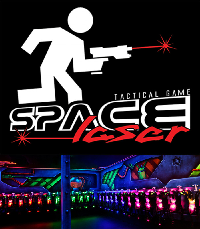 E-Billet 1 partie de laser de 20 minutes SPACE LASER RENNES