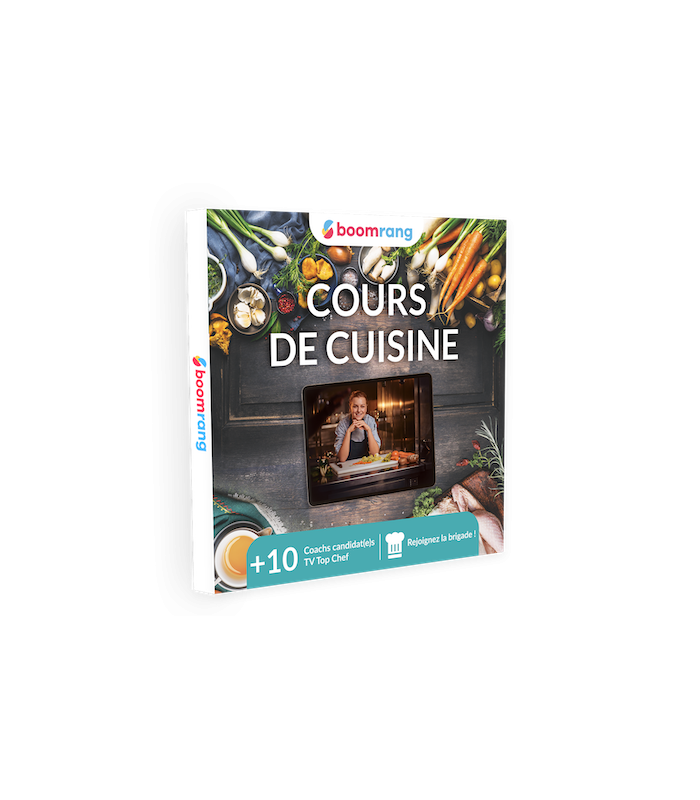 E-Billet Coffret Cadeau Coaching Cours de Cuisine Boomrang 1 Heure