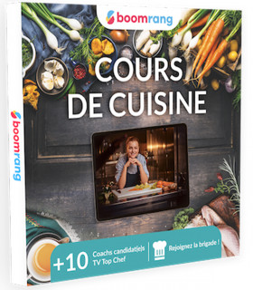 E-Billet Coffret Cadeau Coaching Cours de Cuisine Boomrang 1 Heure