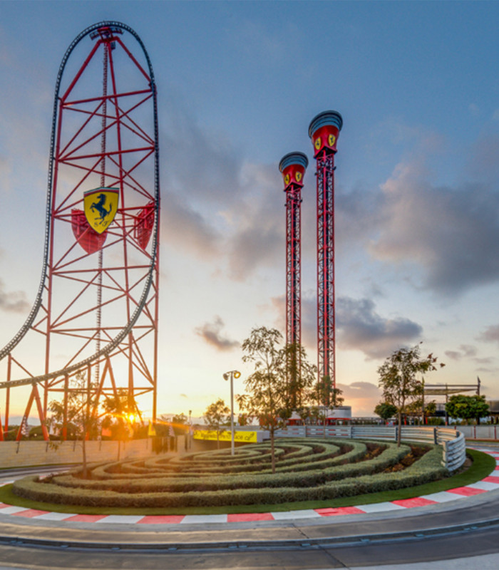 E-billet FLEX Promo Junior 3 Jours PORTAVENTURA PARK + FERRARI LAND