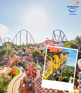 E-billet FLEX Junior Saisons 2023 et 2024 - 1 Jour PORTAVENTURA PARK