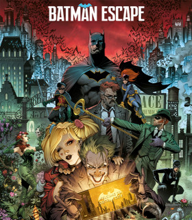 E-Bon d'achat Pack Noël - 4 personnes Escape Game BATMAN ESCAPE PARIS