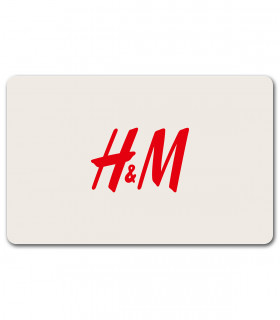 E-carte Cadeau H&M 100€ Valable jusqu'au 02/05/2029