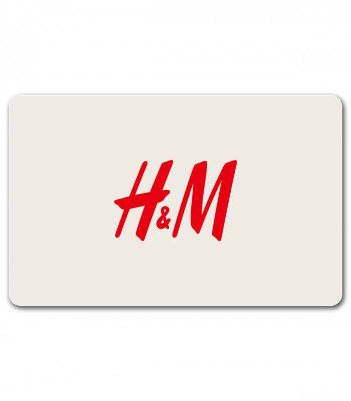 E-carte Cadeau H&M 100€ Valable jusqu'au 05/03/2031