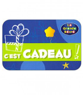 E-CARTE CADEAU LA GRANDE RECRE 20€ Valable jusqu'au 18/02/2026