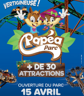 E-Billet 1 Jour PAPEA PARC Tarif Unique Adulte ou Enfant