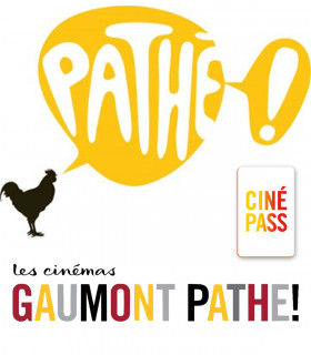 E-Billet CinéPass Duo Abonnement 1 an Pathé National  jusqu'au 17/01/2026