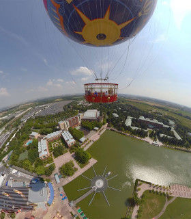 E-Billet 1 Survol Adulte à partir de 12 ans BALLON PANORAMAGIQUE