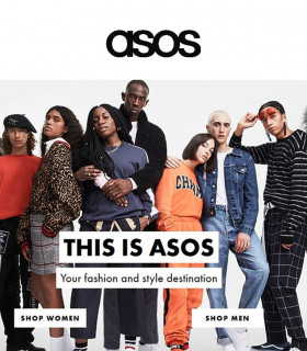 E-carte Cadeau ASOS 100€ Valable jusqu'au 13/02/2035
