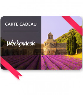 E-carte Cadeau Weekendesk 50€ Valable jusqu'au 16/01/2025