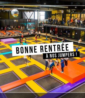 E-billet 1 Session 1 Heure UPPER AVENUE TRAMPOLINE PARK Tarif Unique