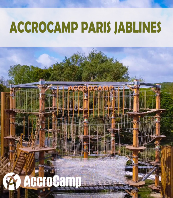 E-BILLETS ACCROCAMP ADULTE + 18 ANS UTILISABLE DANS 11 CLUBS PARTOUT EN FRANCE