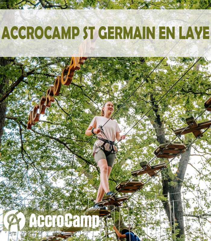 E-BILLETS ACCROCAMP ENFANT MOINS DE 18 ANS UTILISABLE DANS 11 CLUBS PARTOUT EN FRANCE
