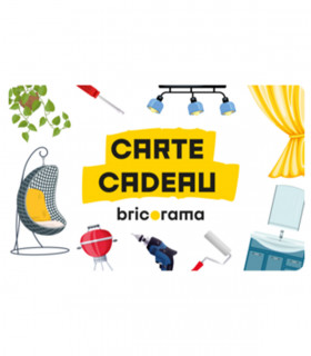 E-carte Cadeau Bricorama Valable jusqu'au 07/10/2026