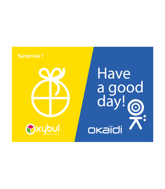 E-carte cadeau Oxybul Valable jusqu'au 15/12/2026