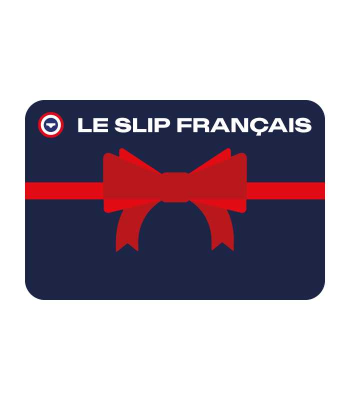 E-carte cadeau Le Slip Français - 50€ Valable jusqu'au 04/05/2027