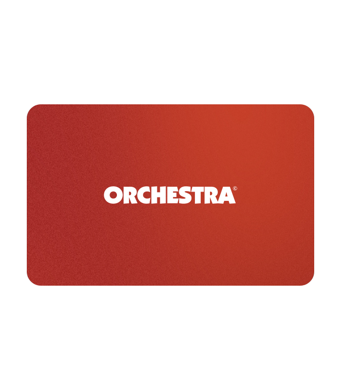E-carte cadeau Orchestra Valable jusqu'au 18/11/2026
