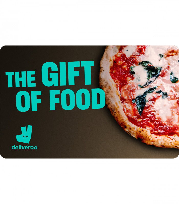 E-Carte Cadeau Deliveroo Valable jusqu'au 01/05/2027