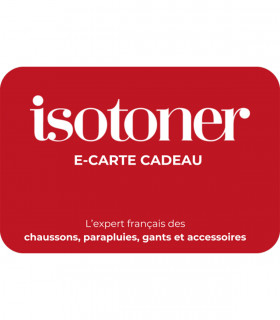 E-carte cadeau Isotoner Valable jusqu'au 12/12/2026