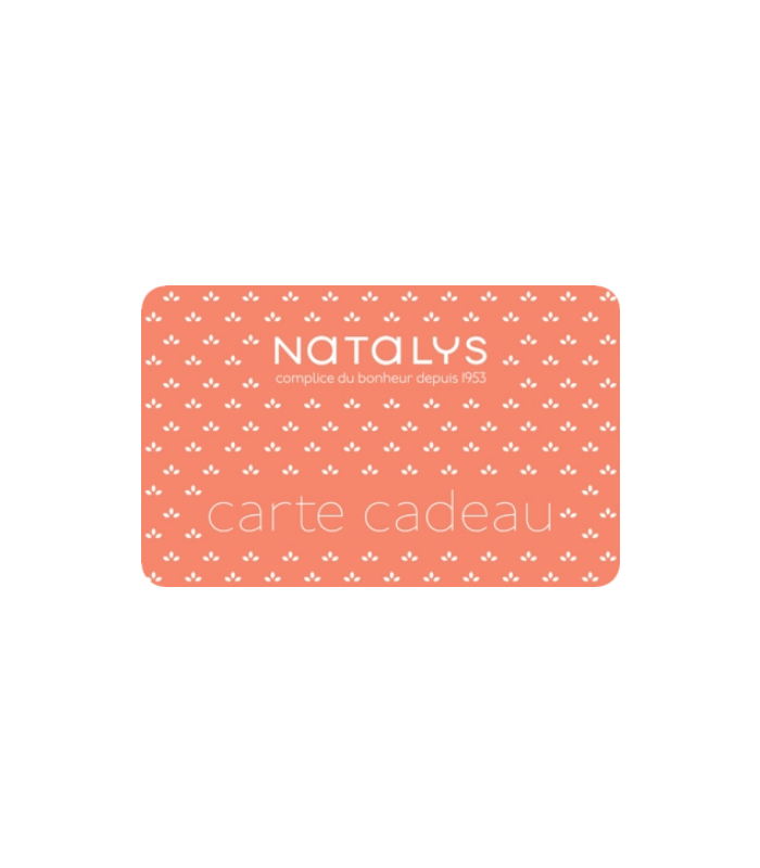 E-Carte Cadeau Natalys 50€ Valable jusqu'au 04/05/2027