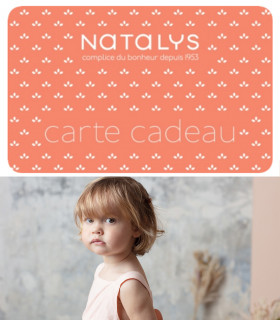E-Carte Cadeau Natalys 30€ Valable jusqu'au 05/04/2027