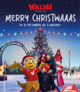 E-BILLET 1 Jour Noël 2025 WALIBI RHONE ALPES Tarif Unique