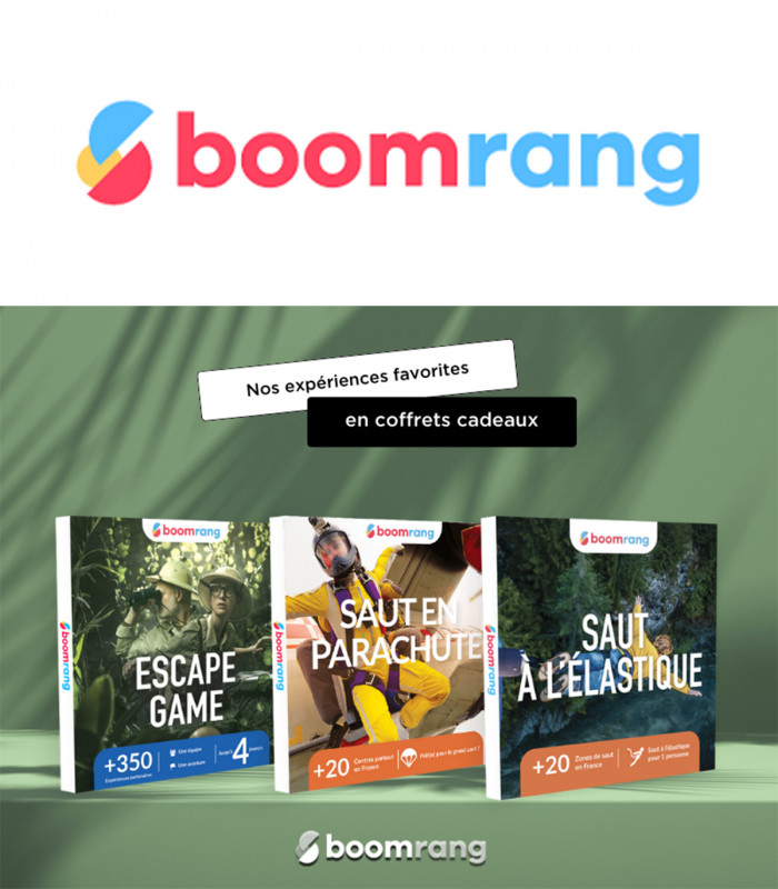 E-Billet Coffret Cadeau Saut en Parachute Solo Boomrang