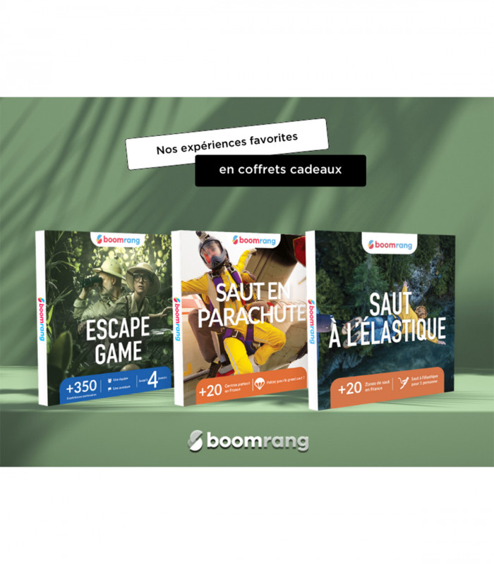 E-Billet Coffret Cadeau Saut en Parachute Duo Boomrang