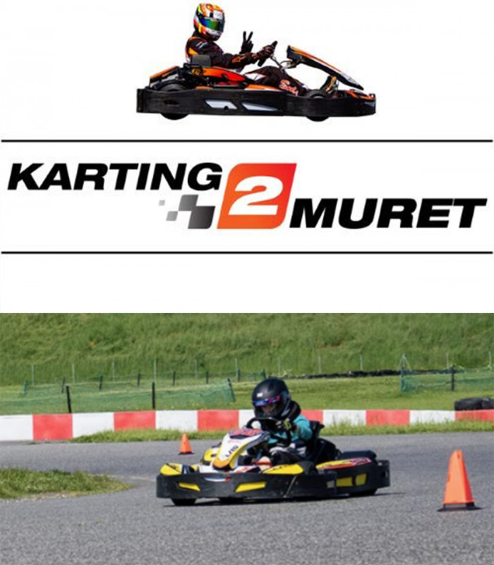 E-billet 1 session de Karting 9CV (dès 13 ans) au KARTING 2 MURET