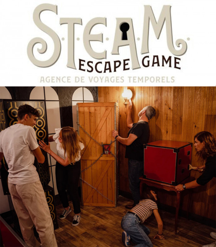 E-Bon cadeau 1 Adulte Escape Game à STEAM ESCAPE GAME Limoges