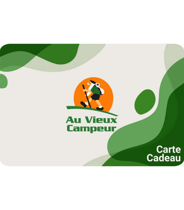 E-carte Cadeau Au Vieux Campeur Valable jusqu'au 25/04/2027
