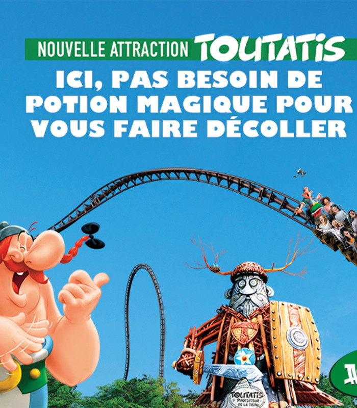 E-billet 1 Jour Visite du 04/04 au 03/05/26 PARC ASTERIX Tarif Unique