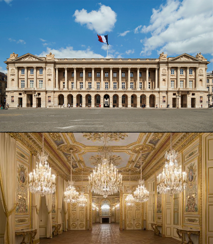 E-Billet 1 Visite Salons et Loggia HÔTEL DE LA MARINE Tarif Unique