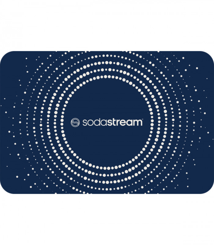 E-carte Cadeau Sodastream 100€ Valable jusqu'au 15/12/2026