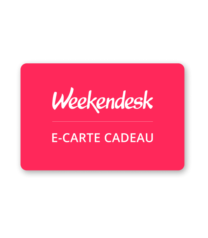 E-carte cadeau Weekendesk Valable jusqu'au 11/01/2027