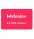 E-carte cadeau Weekendesk Valable jusqu'au 02/05/2026