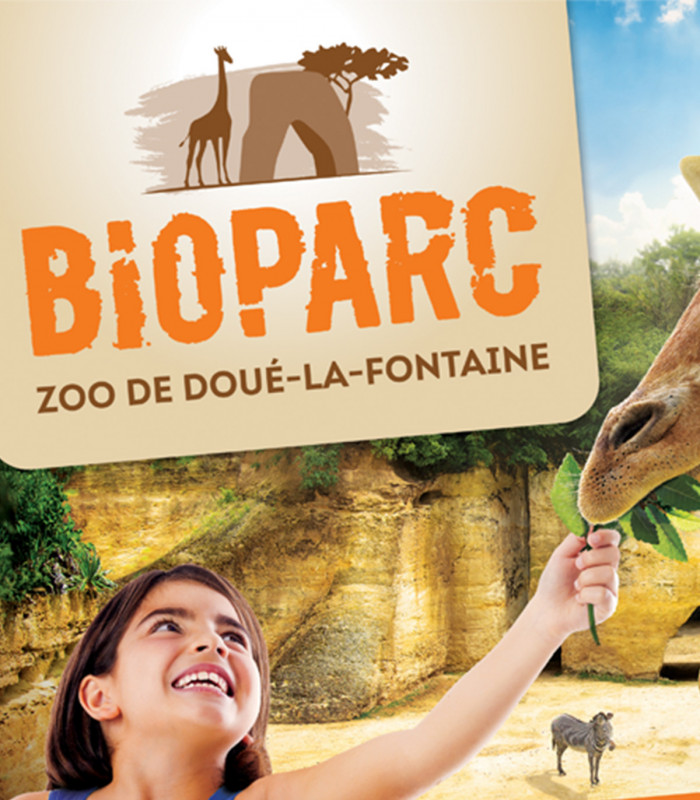 E-Billet 1 Jour Adulte 11 ans et plus BIOPARC -ZOO DE DOUE LA FONTAINE