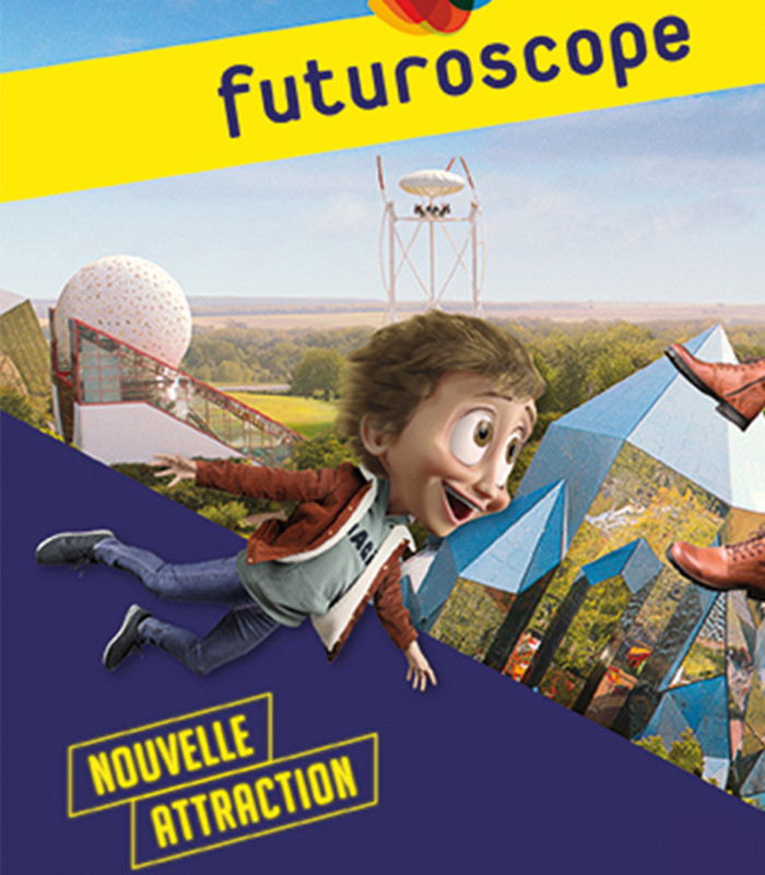 E-billet 1 Jour FUTUROSCOPE Tarif Unique Adulte OU Enfant