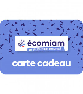E-carte cadeau Ecomiam Valable jusqu'au 09/05/2027