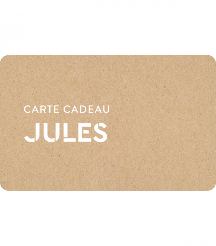 E-carte Cadeau Jules - montant libre Valable jusqu'au 02/05/2028