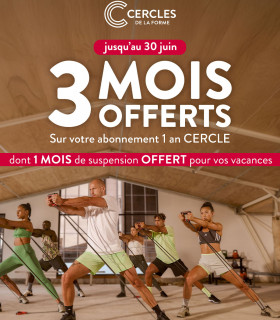 FORMULE CERCLE 1 AN AU COMPTANT (ABONNEMENT CERCLES  DE LA FORME)