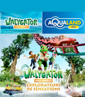 E-Billet Combiné Saison 2025 WALYGATOR SUD-OUEST et AQUALAND AGEN