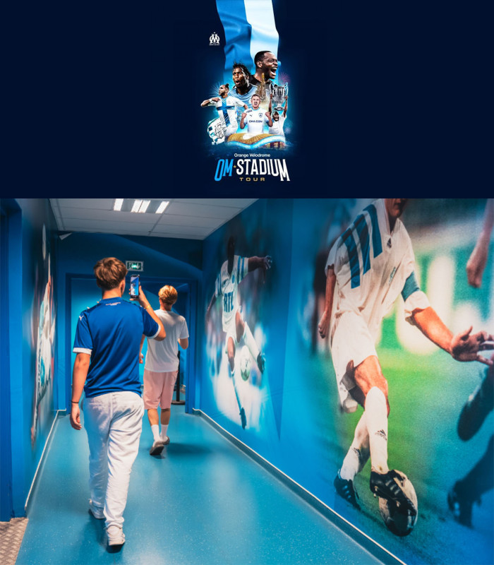 E-Billet 1 Visite de l'Orange Vélodrome avec OM STADIUM TOUR