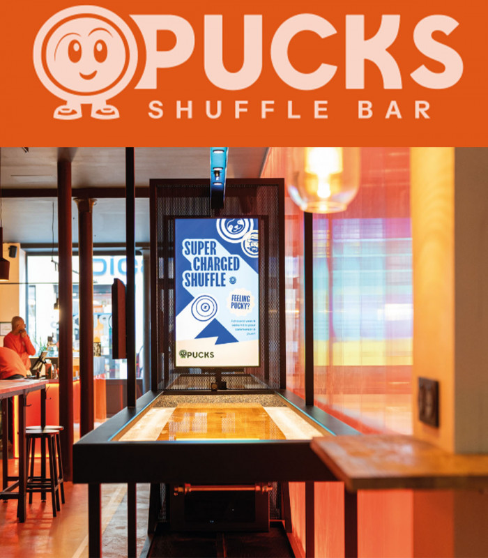 E-Billet 1 Entrée pour 6 personnes à PUCKS SHUFFLEBAR