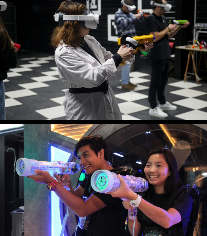 E-Billet 1 partie de Réalité Virtuelle 25 minutes LASER QUEST AMIENS