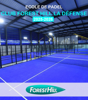 ECOLE DE PADEL JEUNES 2025-2026 FOREST HILL NANTERRE LA DEFENSE