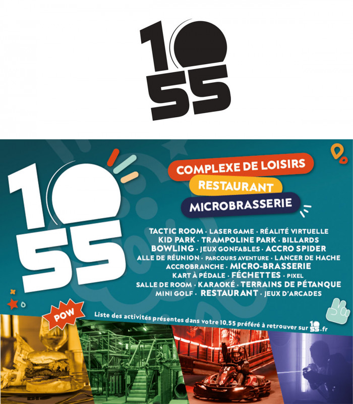 E-billet valeur 10 € valable dans tous les complexes 1055