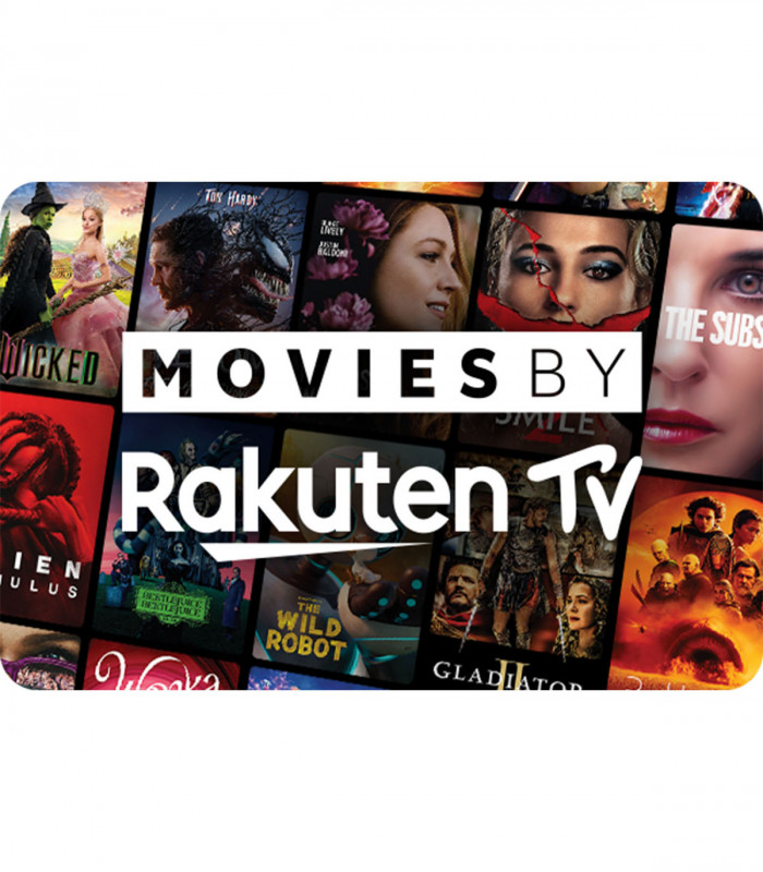 E-Carte Cadeau Rakuten TV Valable jusqu'au 06/11/2026